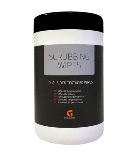 Scrubbing wipes GROVHANDRENGÖRING