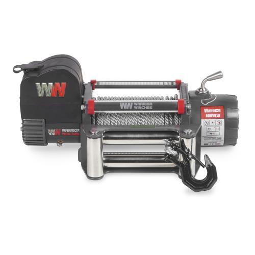 Warrior Winches Samurai Elektrisk vinsch 24V - Stålvajer