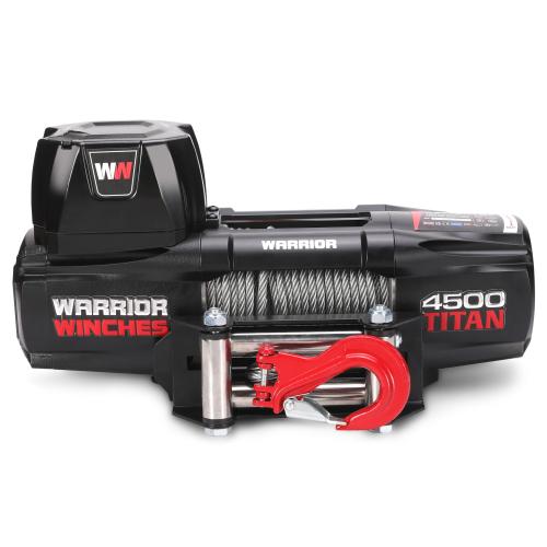 Warrior Winches Titan Elektrisk vinsch 12V - Stålvajer