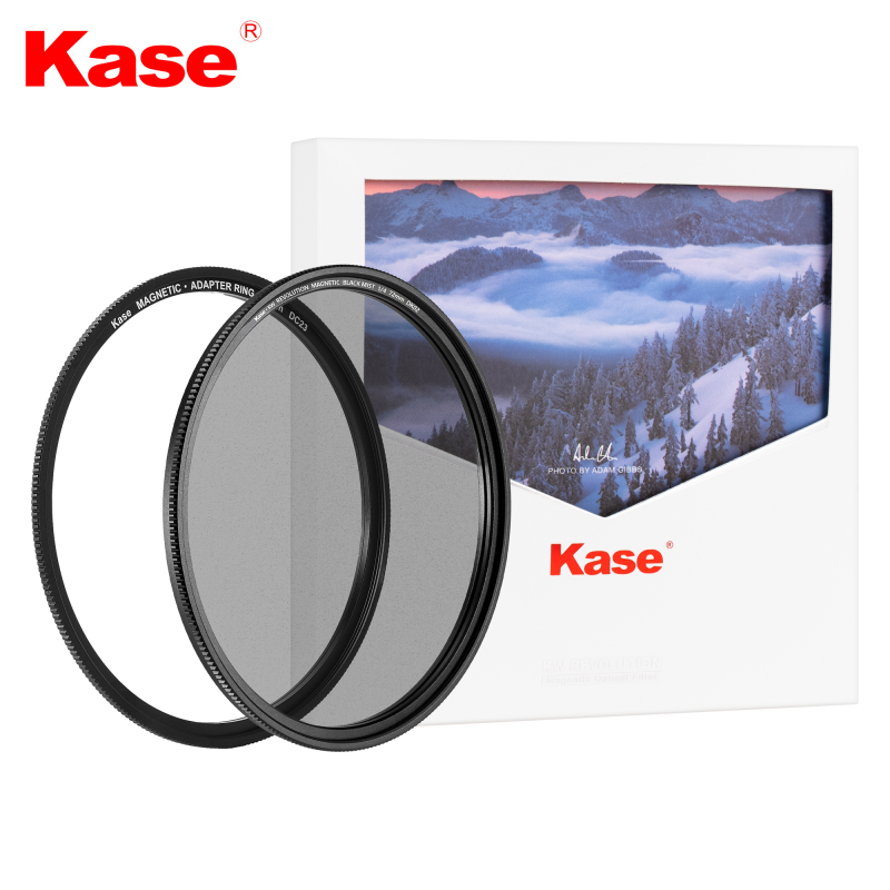 KASE KW REVOLUTION MAGNETIC BLACK MIST 1/4 72MM