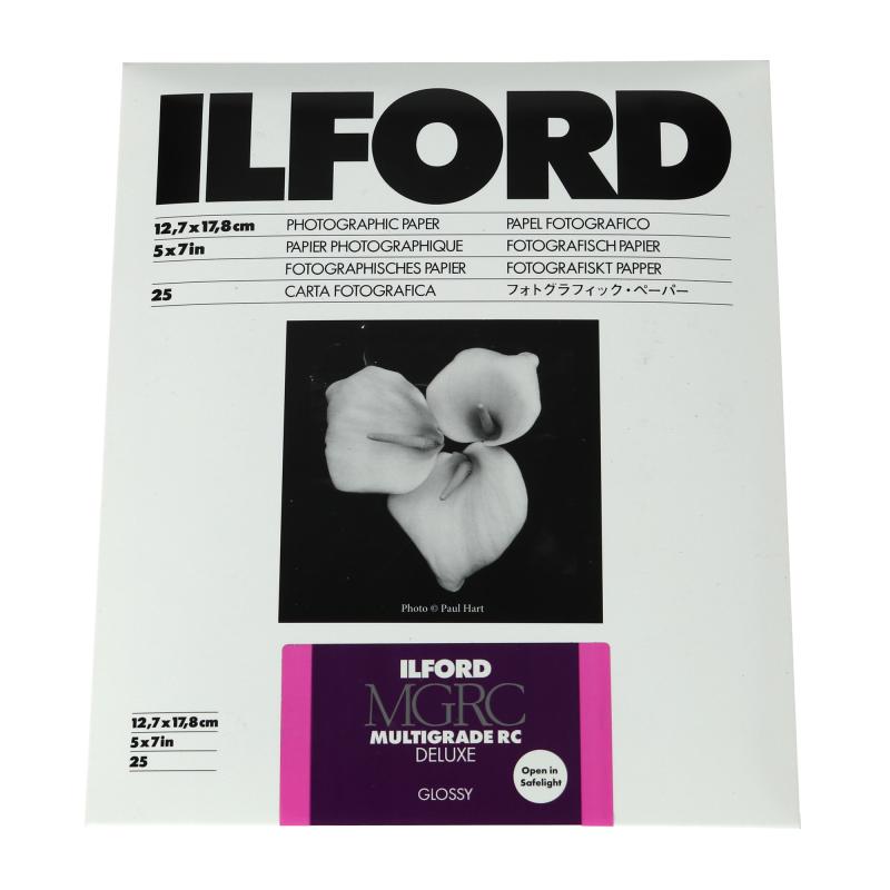 ILFORD MG RC DELUXE GLOSSY 13x18CM 25-BLAD