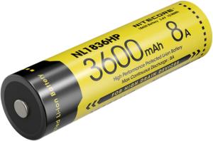 NITECORE 18650 3600MAH 8A RECHARGABLE