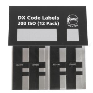 FOMA ETIKETTER FÖR DX KODNING ISO 200 12 ST