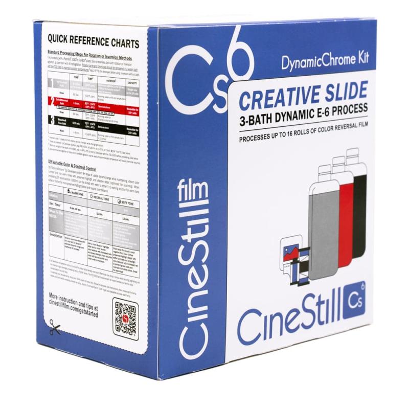 CINESTILL CS6 CREATIV SLIDE DYNAMIC CHROME KIT E-6