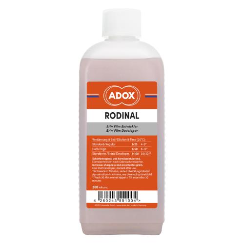 ADOX RODINAL 500ML FILMFRAMKALLARE