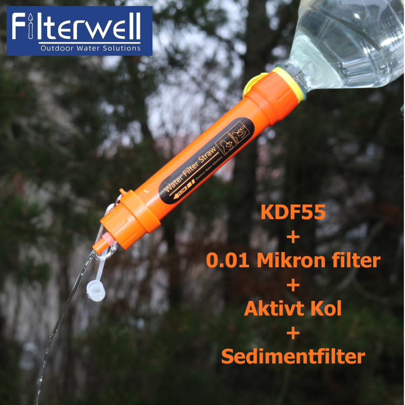 FILTERWELL VATTENFILTER KDF 4000L 0,01 MIKRON