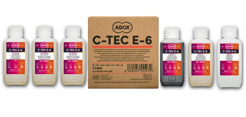 ADOX C-TEC E-6 3-BAD KIT FÖR 12 FILMER 1000 ML