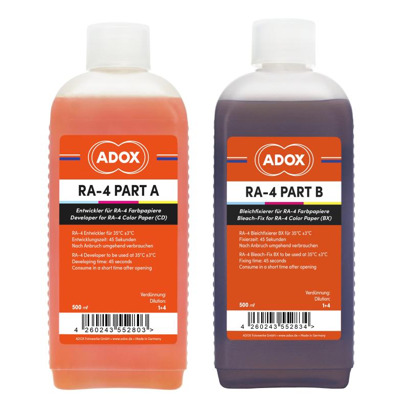 ADOX RA-4 CD & BX FÖR 2,5 LITER (NEW!)