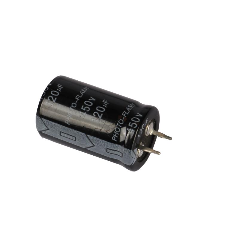 PHOTO-FLASH 120UF 450V ELEKTROLYT KONDENSATOR
