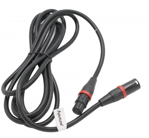 APUTURE 5-PIN MALE-TO-FEMALE XLR CABLE LS 300DII