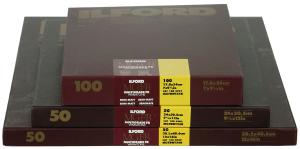 ILFORD MG WARMTONE FB 24K 13x18CM 100 BLAD