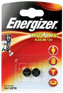 ENERGIZER BATTERI LR44 A76 1,5V 2-PACK