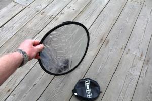 CARUBA REFLEXSKÄRM GULD/SILVER 30CM