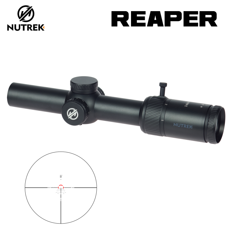 NUTREK REAPER 1-8X24 SFP IR, BELYST KIKARSIKTE
