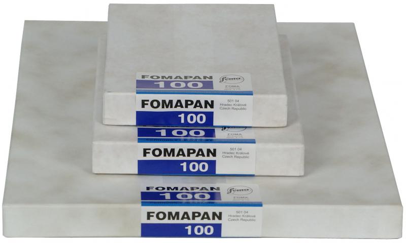 FOMA FOMAPAN 100 8X10 50-BLAD