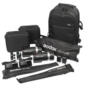 GODOX AD300 PRO DUAL FLASHES BACKPACK KIT 