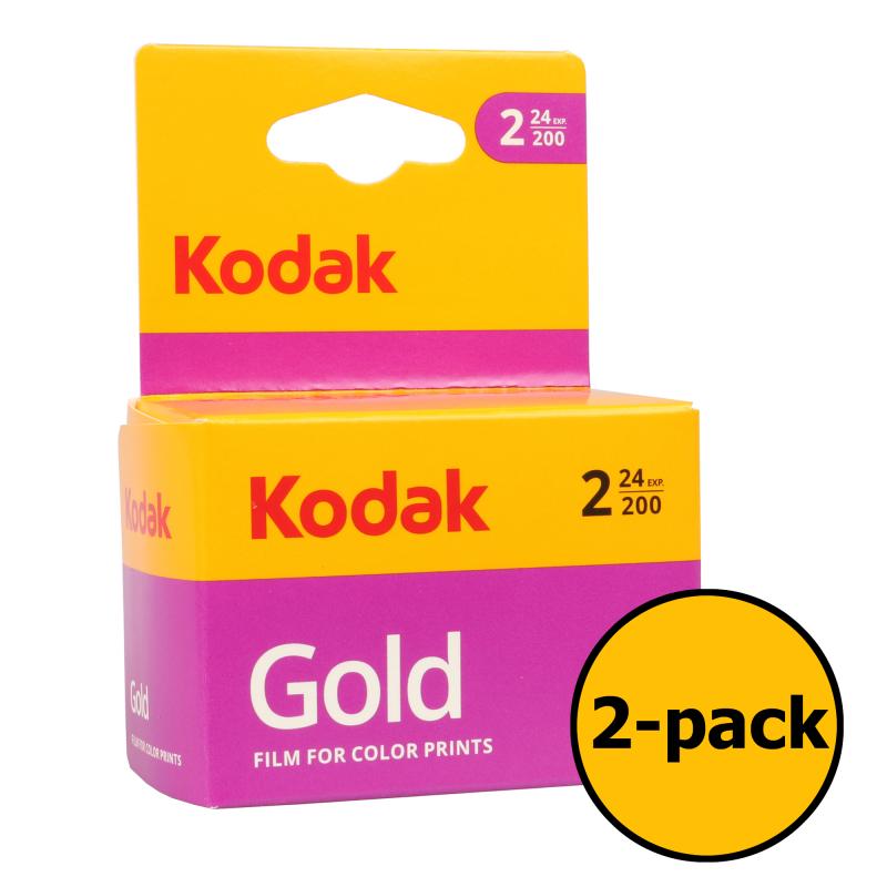 KODAK GOLD 200 135-24 2-PACK 