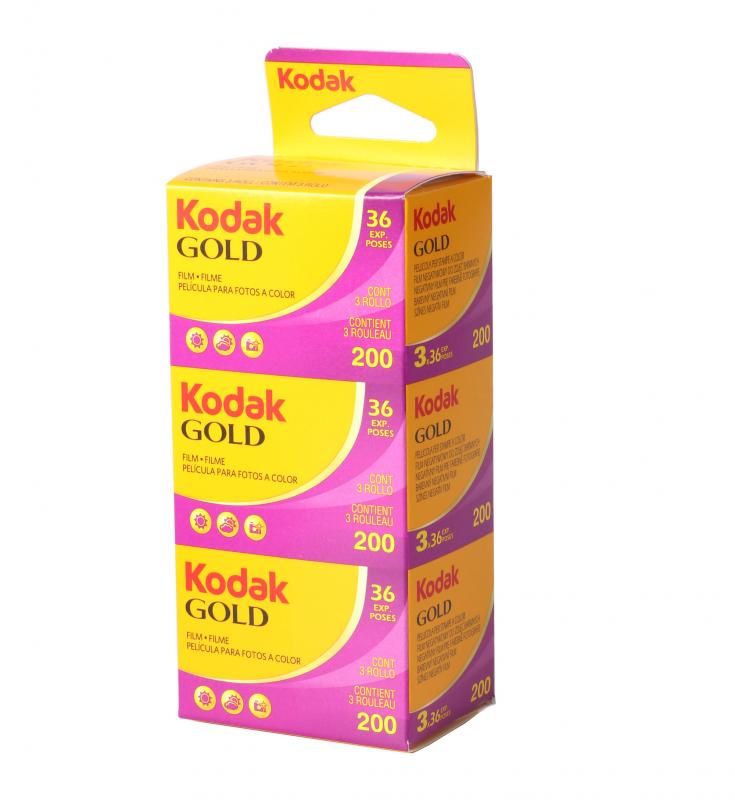 KODAK GOLD 200 135-36 3-PACK