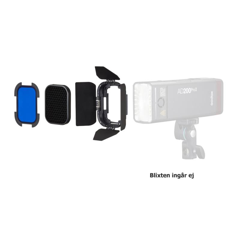 GODOX BARNDOOR KIT BD-07II FÖR AD200PROII