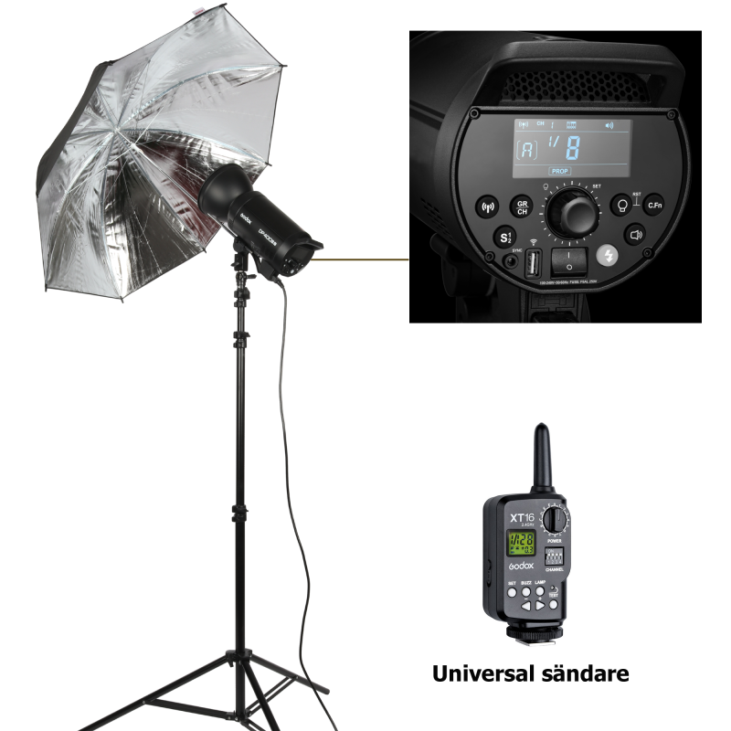 GODOX DP400III-V SINGEL BLIXTPAKET