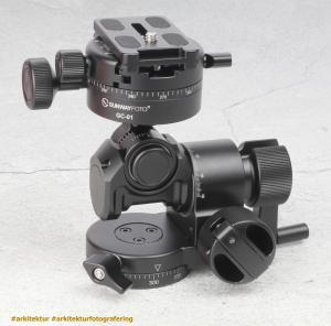 SUNWAYFOTO GEAR HEAD GH-PRO II + GC-01