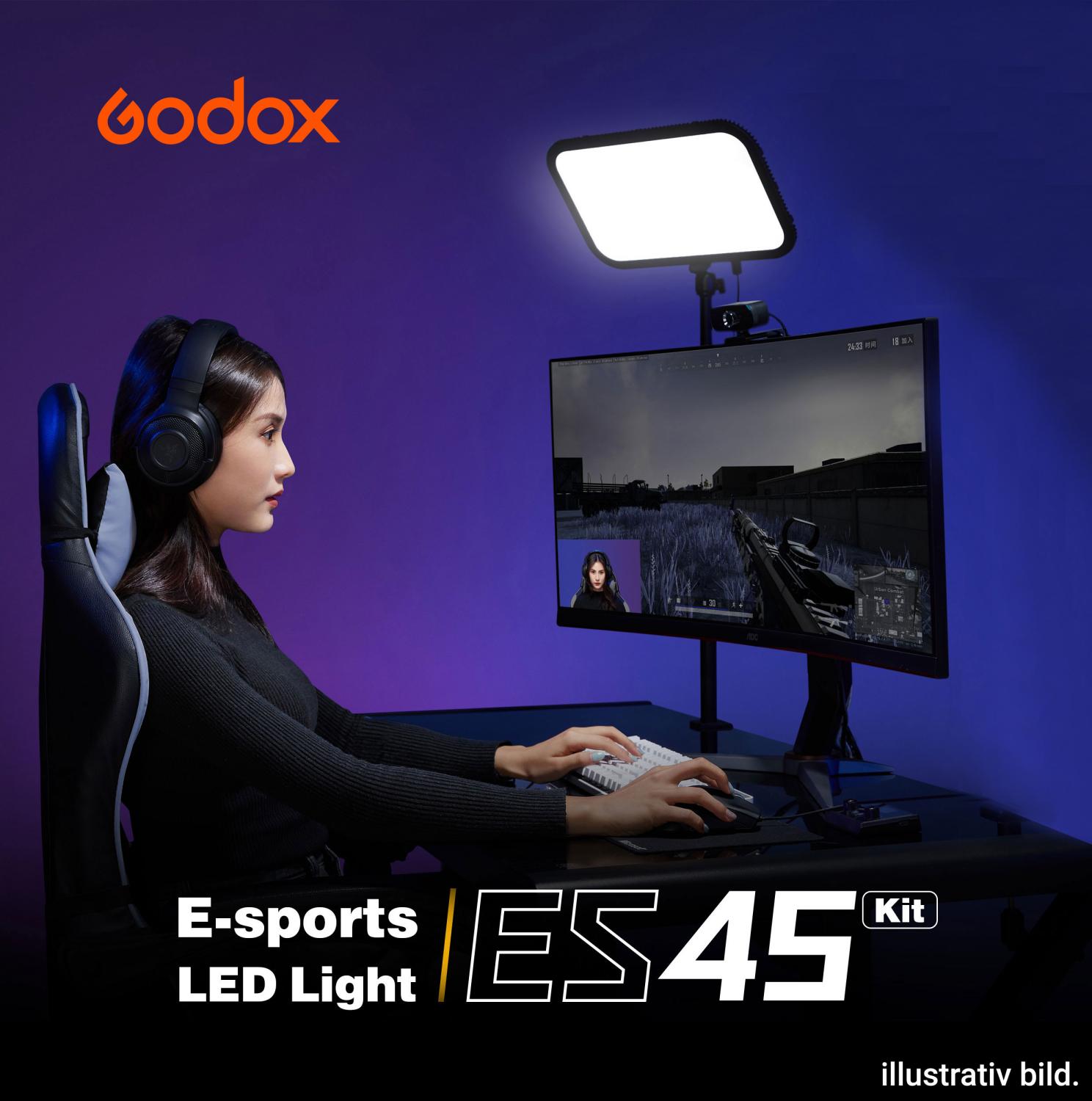 ES45 E-Sport LED Light for Live Streaming | Auckland |