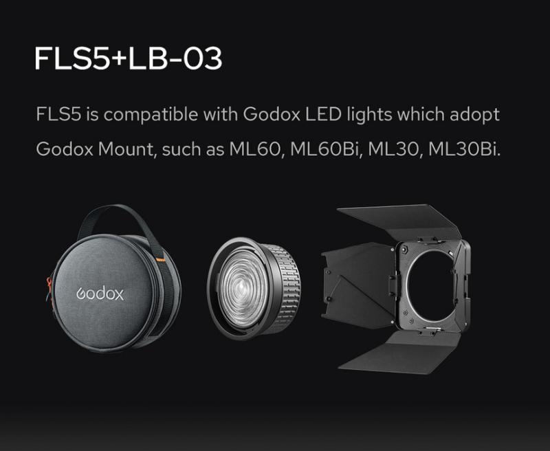 GODOX FLS5 FRESNEL LENS ML60/ML60Bi
