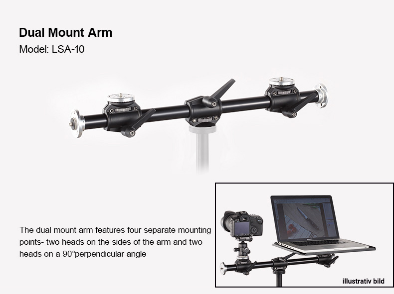 GODOX LSA-10 DUAL MOUNT ARM