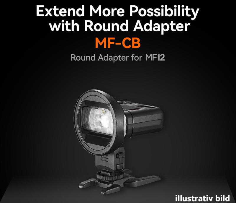 GODOX MF12 ROUND ADAPTER FOR AK-R1