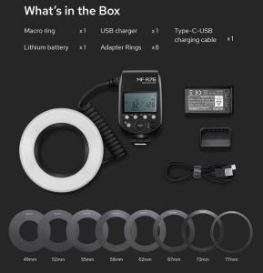 GODOX MF-R76 MACRO RING FLASH 49-77MM