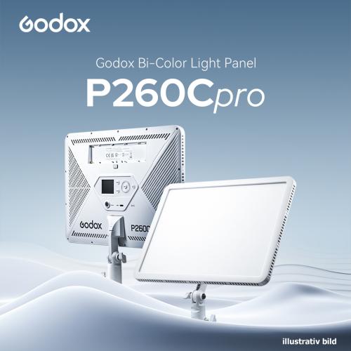 GODOX P260C PRO ULTRA THIN LED PANEL BI-COLOR