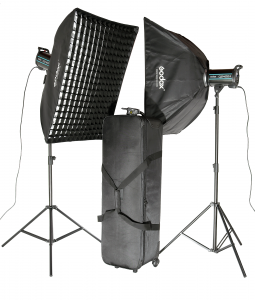 GODOX QS400II STUDIOBLIXTPAKET 400WS MED VÄSKA