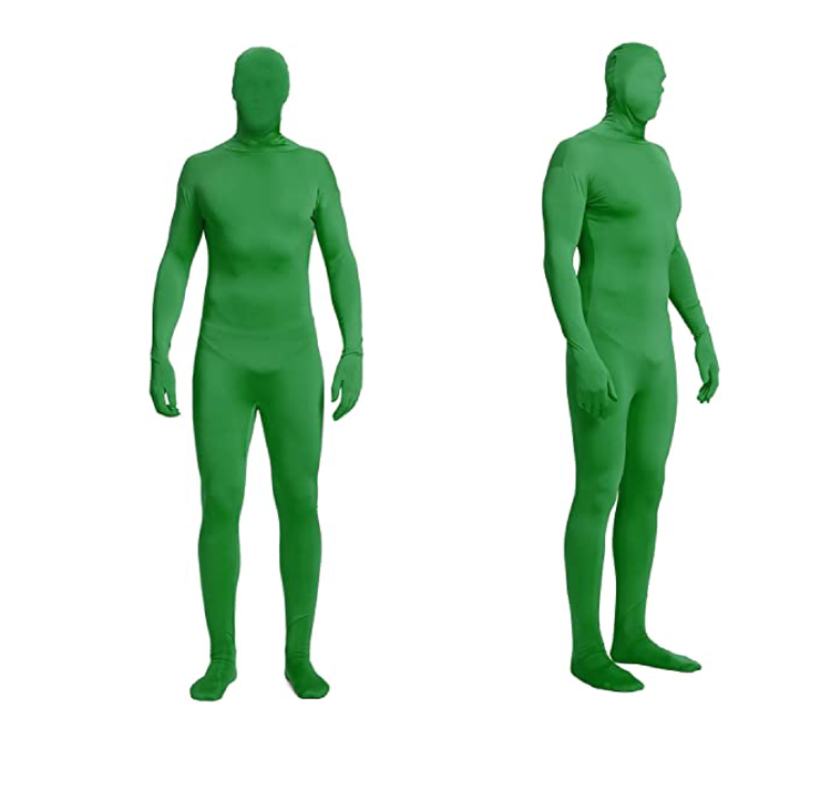 FB GREENSCREEN BODY SUIT XL 