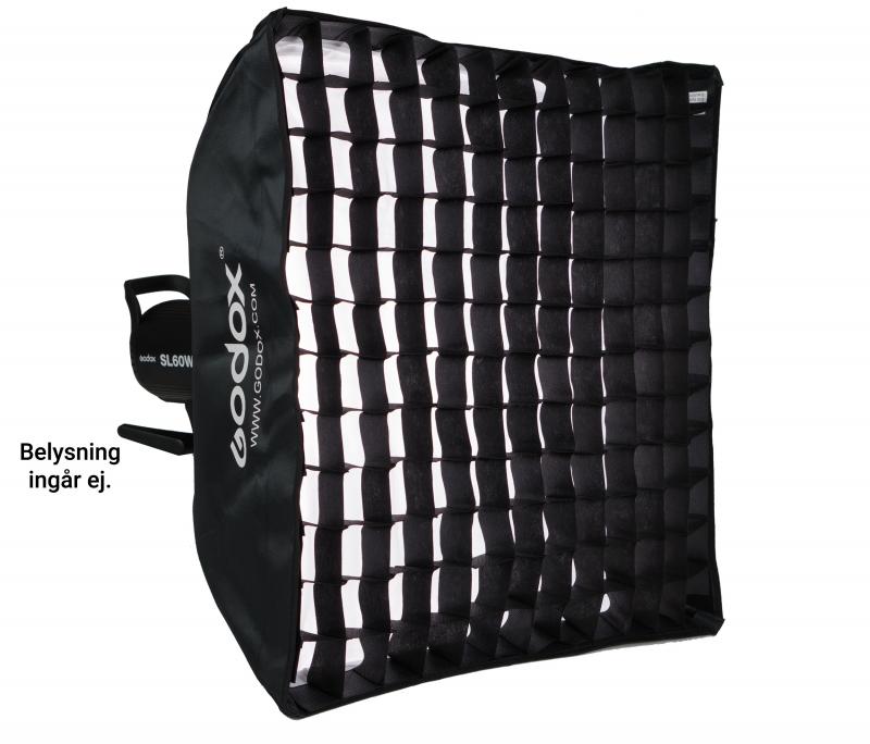 GODOX SOFTBOX 60X60CM MED RASTER BOWENS-S