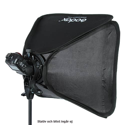 GODOX SPEEDLITE MAGIC POP-UP SOFTBOX 80X80CM (EJ RUNDA BLIXTAR)