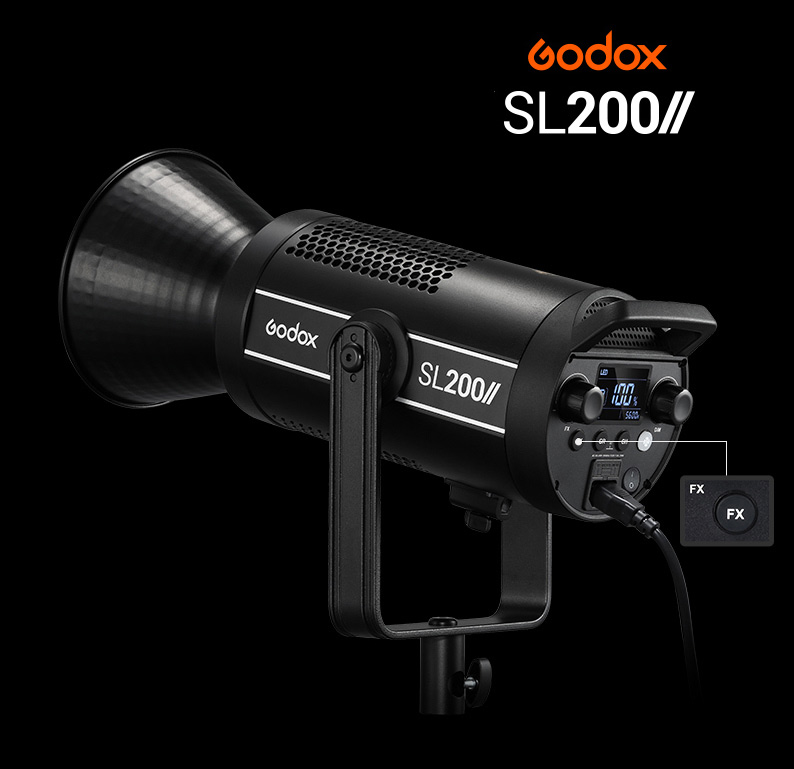 GODOX SL200II LED VIDEO LIGHT 200W 5600K DEMO