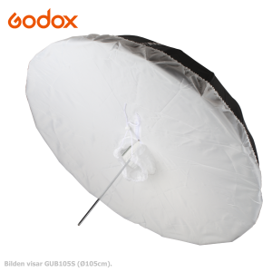 GODOX UB-105S PARAPLY SILVER 105CM MED DIFFUSOR