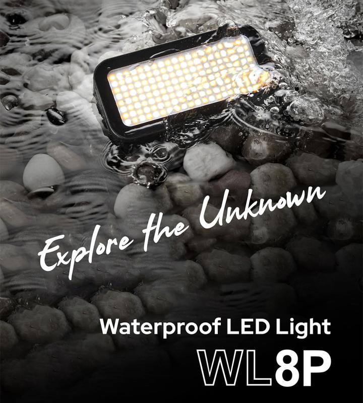 GODOX WL8P WATERPROOF IP68 LED LIGHT 2700-8500K
