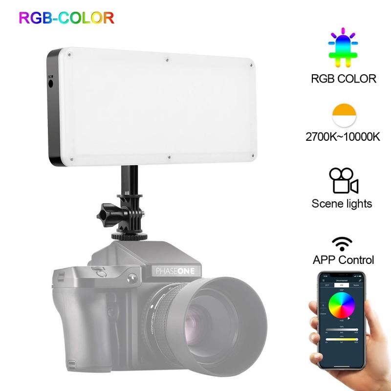 GVM 20S RGB LED VIDEO LIGHT BI-COLOR BT 20W