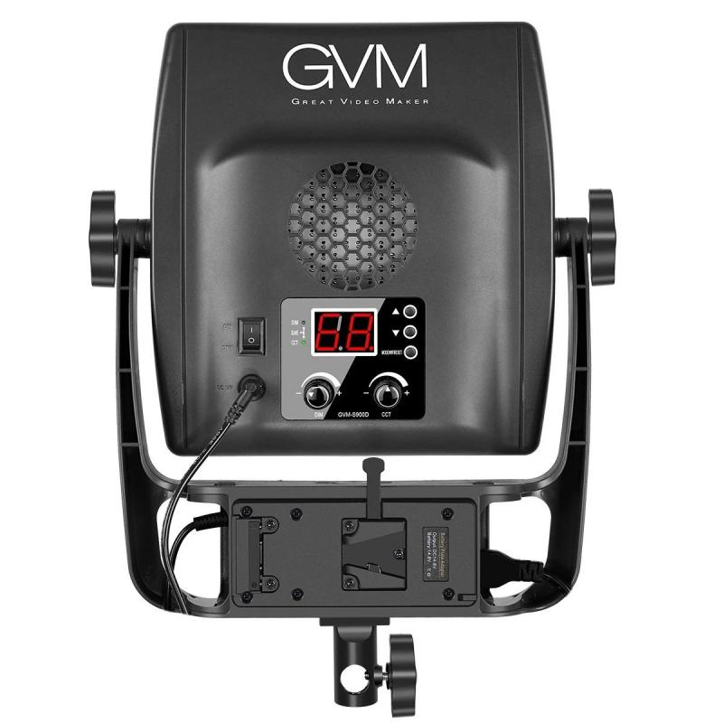 GVM S900D LED PANEL 50W BI-COLOR DEMO!