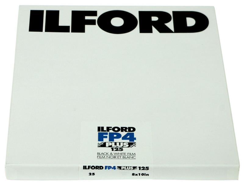 ILFORD FP4 PLUS 125 8X10 25-BLAD