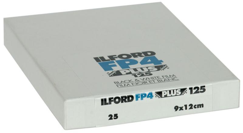 ILFORD FP4 PLUS 125 9X12CM 25-BLAD