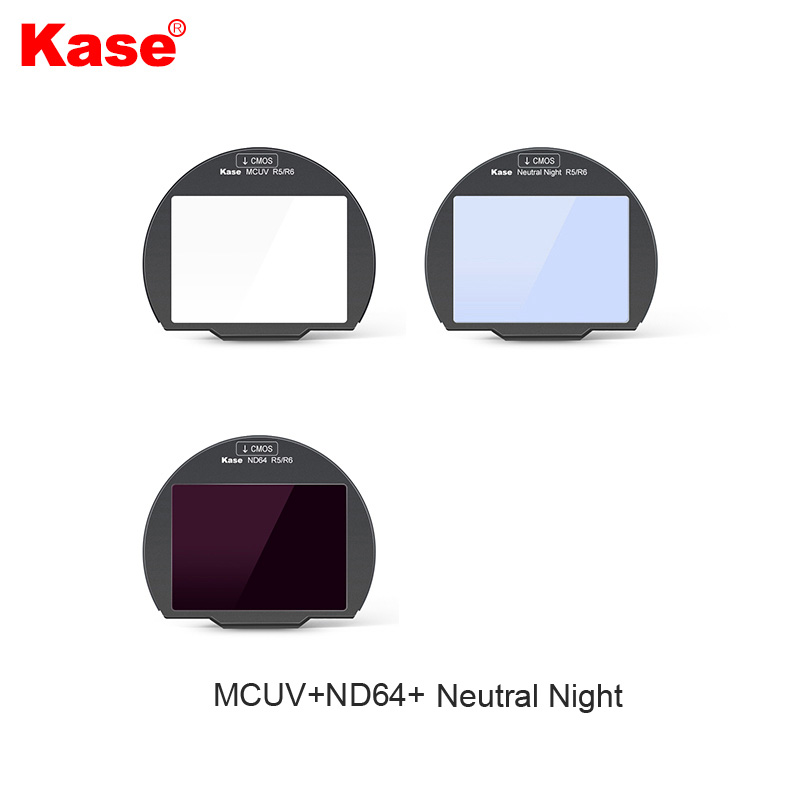 KASE CLIP-IN FILTER SET MCUV/NN/ND16 CANON R5/R6