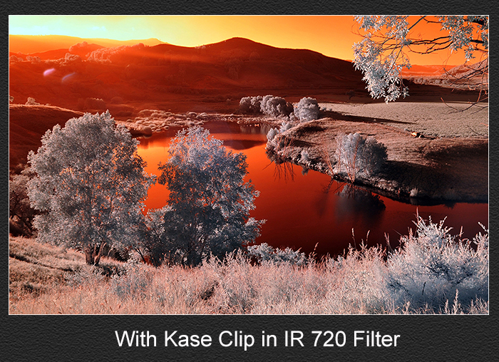 KASE CLIP-IN FILTER IR720 SONY A7/A9 SERIE