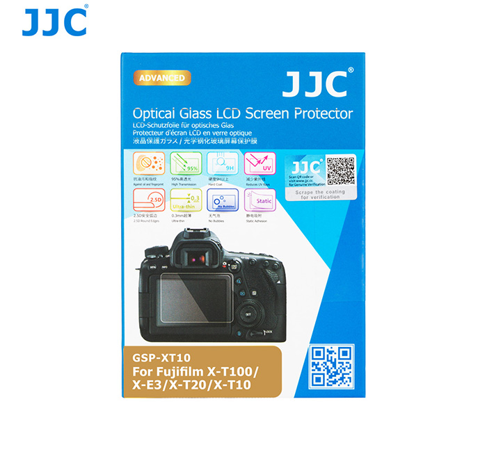 JJC LCD-SKYDD OPTICAL GLASS TILL FUJI  X-T20, X-T30, X-S10