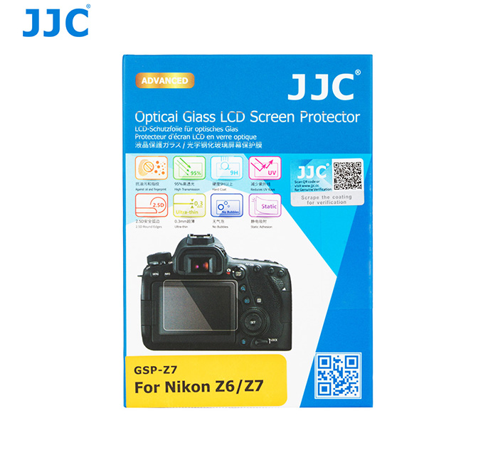 JJC LCD-SKYDD OPTICAL GLASS FÖR NIKON Z5, Z6, Z7 (Z6II & Z7II)