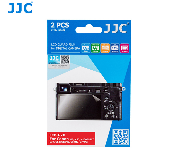 JJC LCD-SKYDD FÖR CANON POWERSHOT G7X/ G7X MARKII