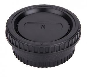 JJC KAMERAHUSLOCK + BAKRE OBJEKTIVLOCK NIKON F
