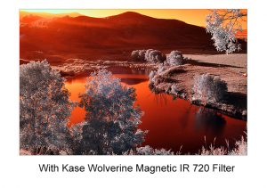 KASE WOLVERINE MAGNETIC IR720 & ADAPTER 82MM