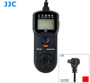 JJC TM LCD TRÅDUTLÖSARE & TIMER ERS.CANON TC-80N3